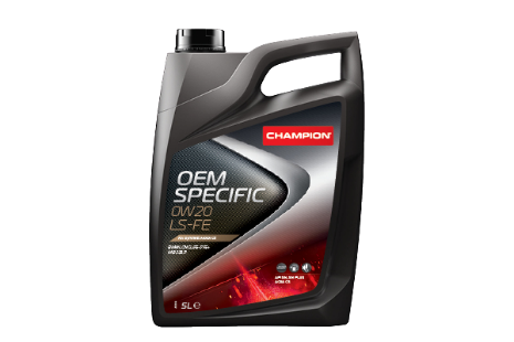 OPEL goedkeuring voor Champion Lubricants OEM SPECIFIC 0W-20 LS-FE