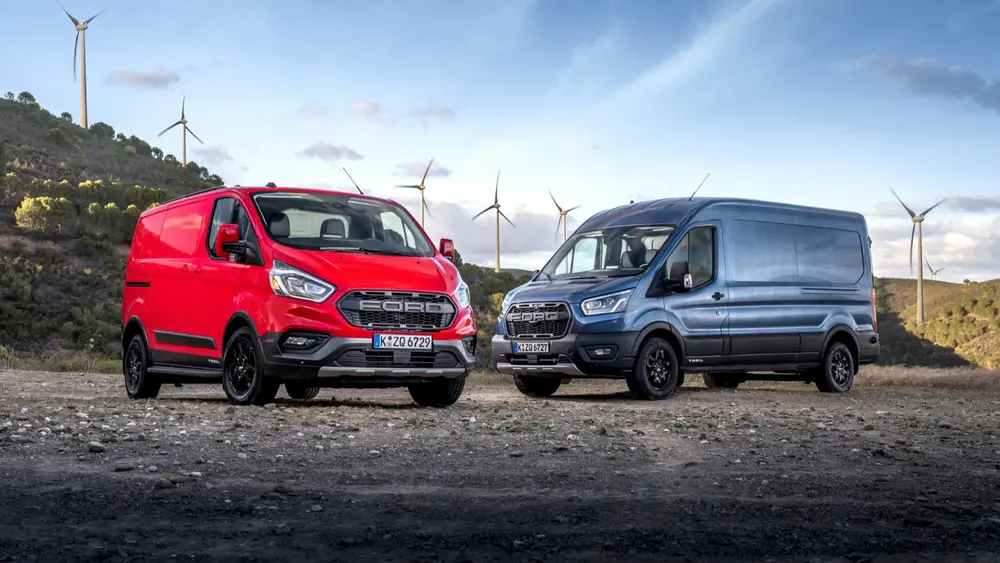 Met avontuurlijke Trail-uitvoering verlaat Ford Transit de gebaande paden