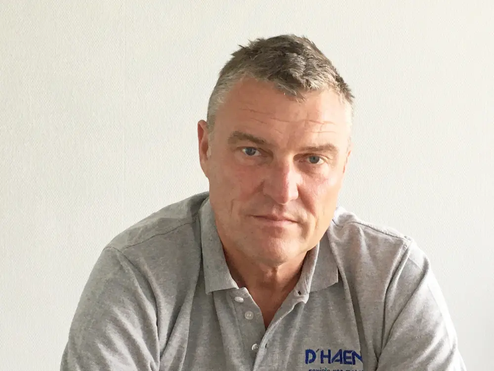 Erwin Deceuninck, directeur bij D'Haene