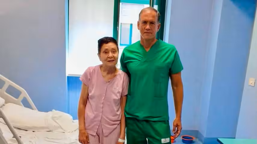 femme aveugle retrouve la vue italie macula