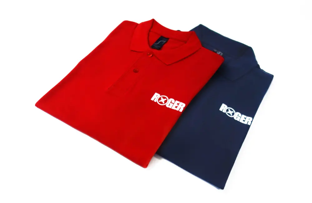 Polo Roger Rood Blauw