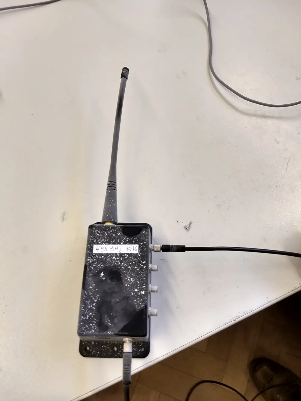 Draadloze monitoring inertia