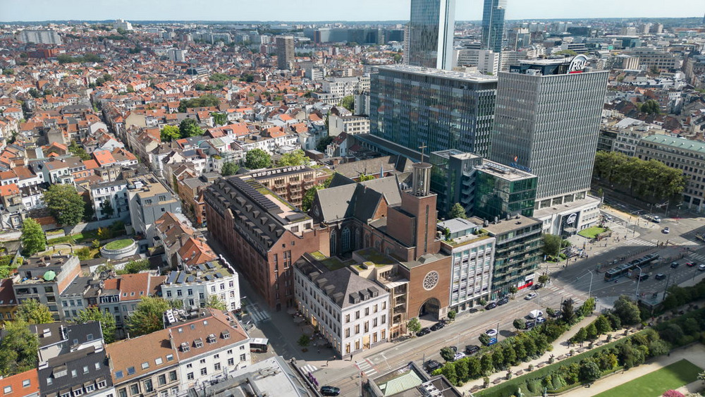 Gesù-kloostersite aan de Kruidtuin in Brussel
