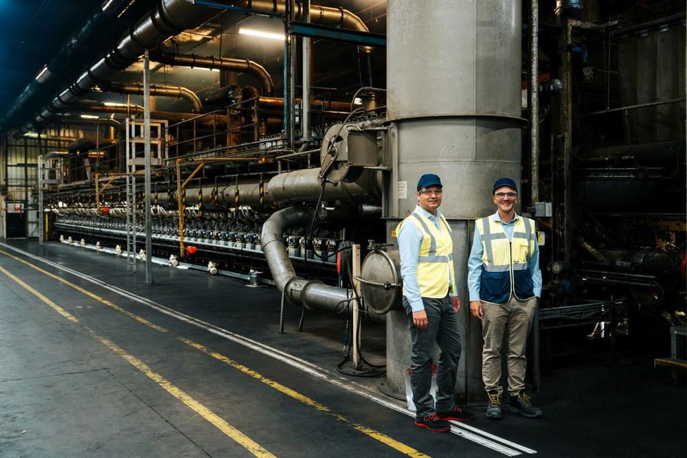 Bert Vandenkendelaere (President Unilin Panels) en Ben Vandenbroucke (GM Chipboards) (2).JPG