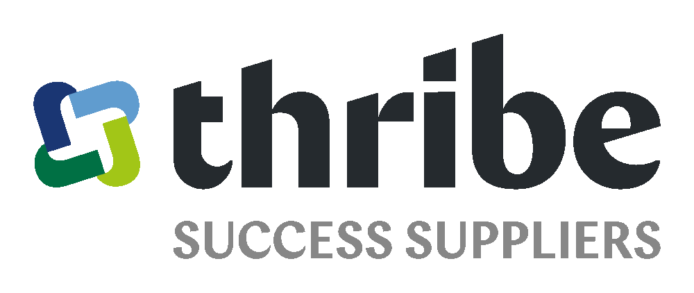 Nieuwe logo van THRIBE