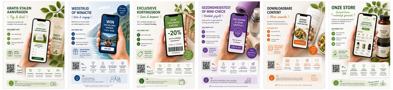 Gezond Vandaag QR promo-acties