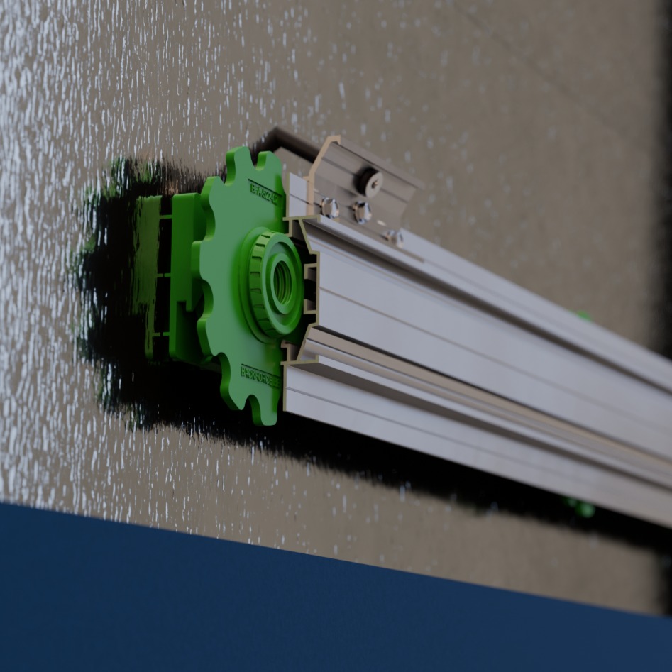 BV BACKFORCE Regelbaar aluminium draagstructuur
